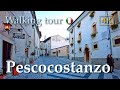 Pescocostanzo (Abruzzo), Italy【Walking Tour】With Captions - 4K