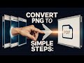 How to Convert PNG Image To PDF | PNG to PDF Converter