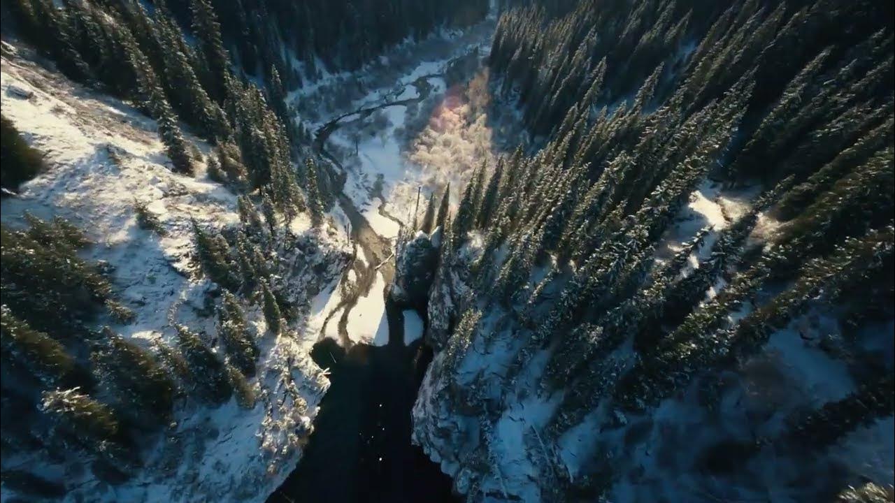 Озеро Каинды Казахстан 4k