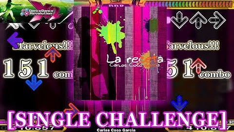 【DDR X2】 La receta [SINGLE CHALLENGE] 譜面確認＋クラップ