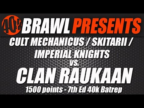 40kBrawl! UKGT Practice Match AdMech War Convocation VS Iron Hands REMATCH