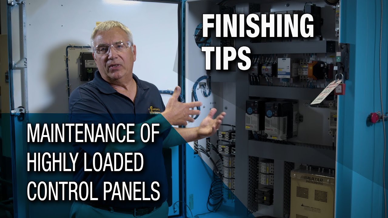 Maintenance of Highly Loaded Control Panels - YouTube