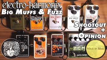 Electro Harmonix Fuzz/Big Muff Shootout + Opinion (Green Russian, Ram