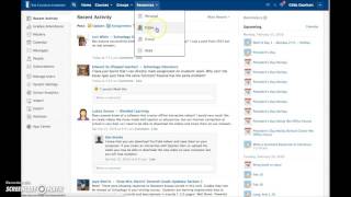 Schoology Home Page Intro