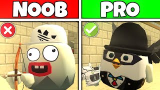 😂 NOOB vs PRO! - Funny Moments in Chicken Gun