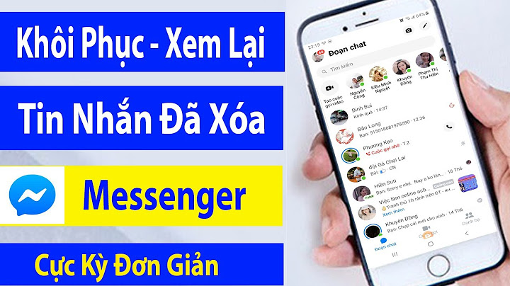 Hướng dẫn khôi phục tin nhắn đã xóa trên facebook