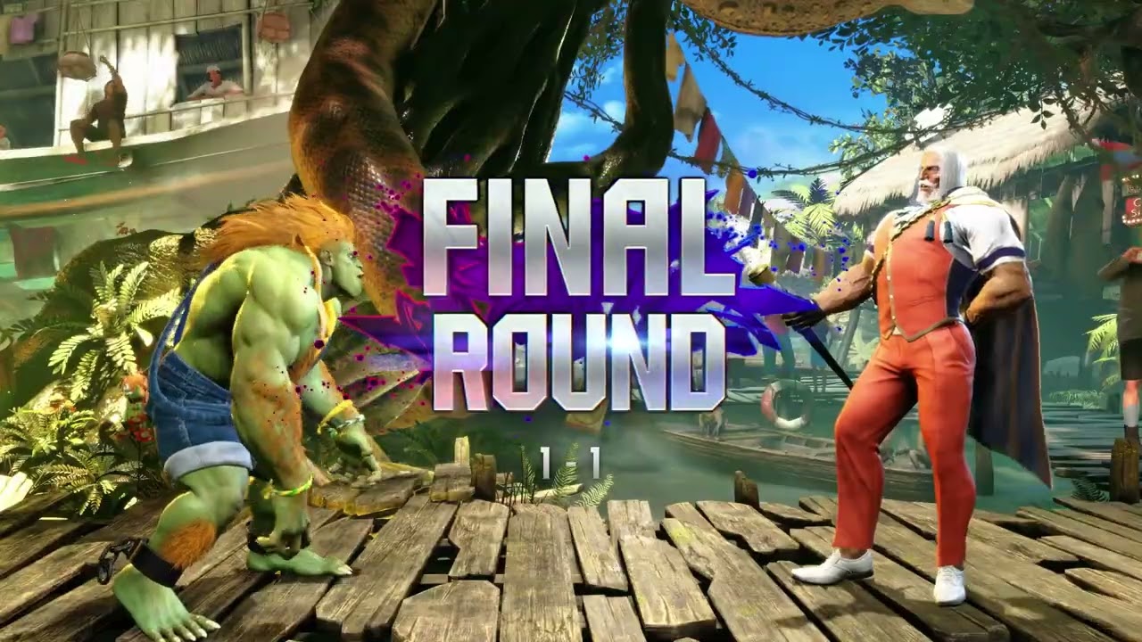 New Street Fighter 6 Video Shows off Blanka vs JP Match