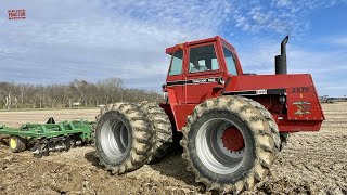 CASE 2670 Tractor Working on Fall Tillage