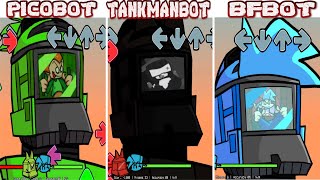 All Best Bot PICOBOT, BFBOT , TANKMANBOT (fFULL WEEK)~ Tord Mod FNF