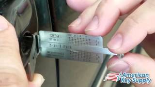 Lishi GM39 2-in-1: Decoding a GM 10-Cut Door Lock