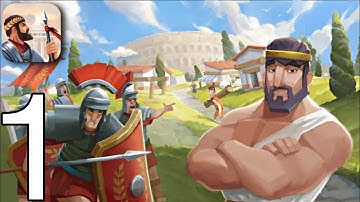 Gladiators : Survival in Rome - Gameplay Walkthrough Part 1 - Tutorial (iOS, Android)