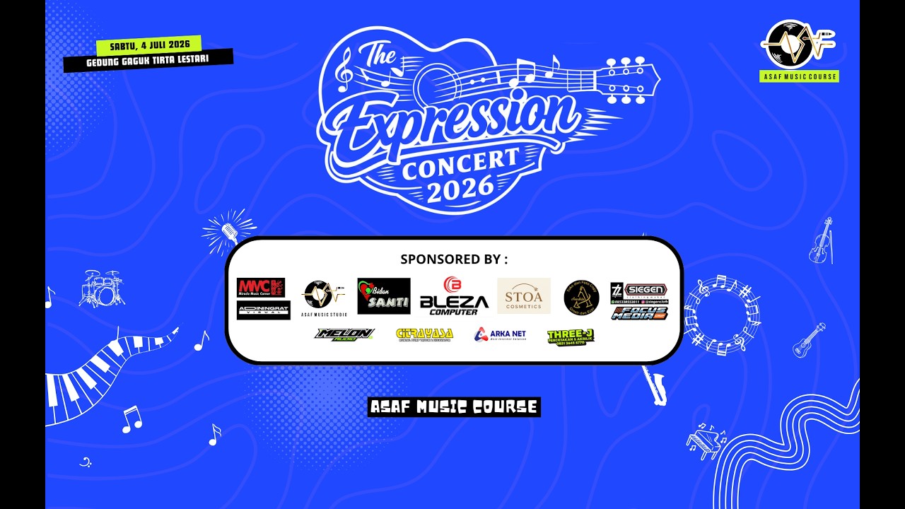 THE EXPRESION CONCERT 2026 ASAF MUSIC COURSE