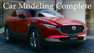 Blender Car Modeling Complete !