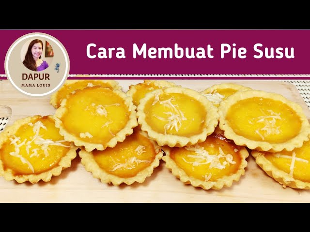 Cara Membuat Pie Susu Youtube