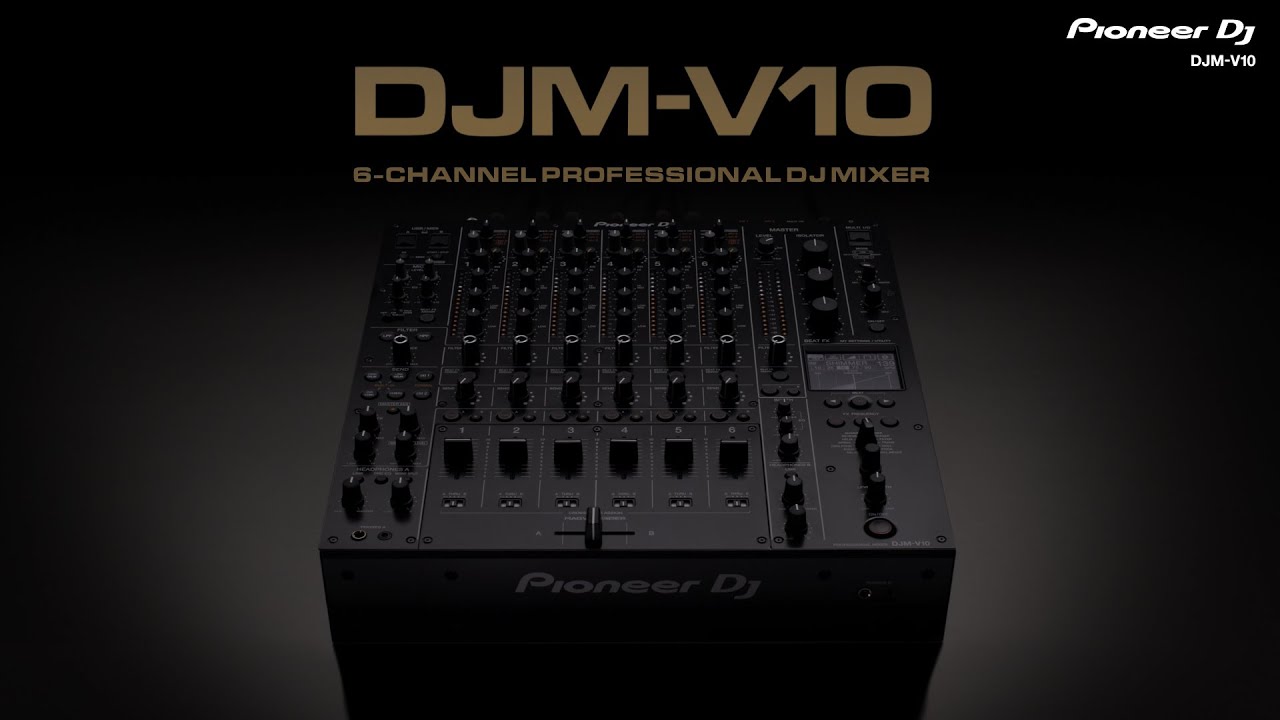Mesa de mezclas de club de 6 canales DJM-V10 de Pioneer DJ