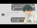 🌺 Thru Your Phone (not) Lyric Prank | Todoroki cheated?!? | Bakudeku?!? | •Gumdrop• 🌺