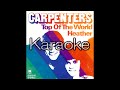 【Carpenters】【Top Of The World】【karaoke】【カラオケ】【off vocal」