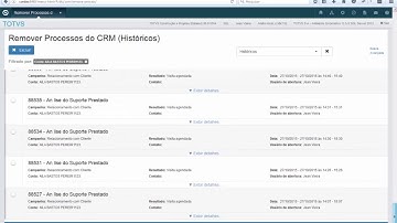 HOW TO - Datasul - Como eliminar registros nas entidades do CRM