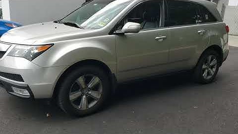 2011 Acura MDX Remote Start System