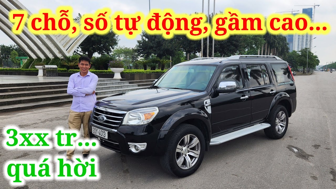 Chi tiết về Ford Everest 2.5L máy dầu, số tự động 2010, một chủ từ đầu | Xe hay cửa tiền dưới 4Đ