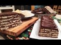 Turrón de avena, chocolate y leche condensada