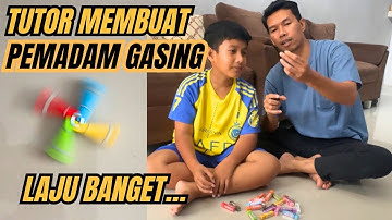 TUTOR MEMBUAT PEMADAM GASING / PENGHAPUS GASING 