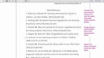 CSE Citation Sequence Paper Example