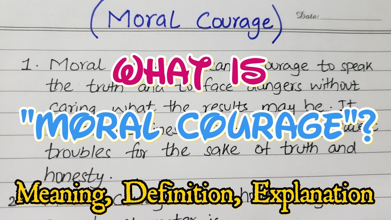 essay writing courage