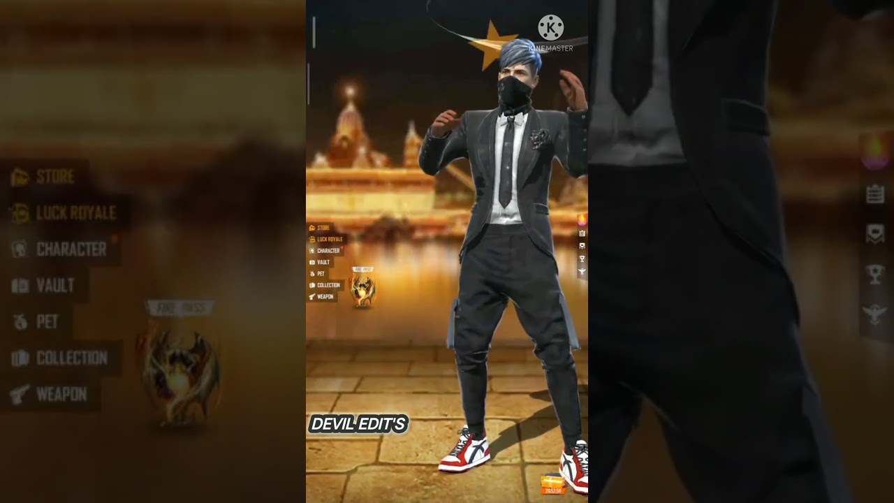 GOD LEVEL FREE FIRE LOBBY EDIT