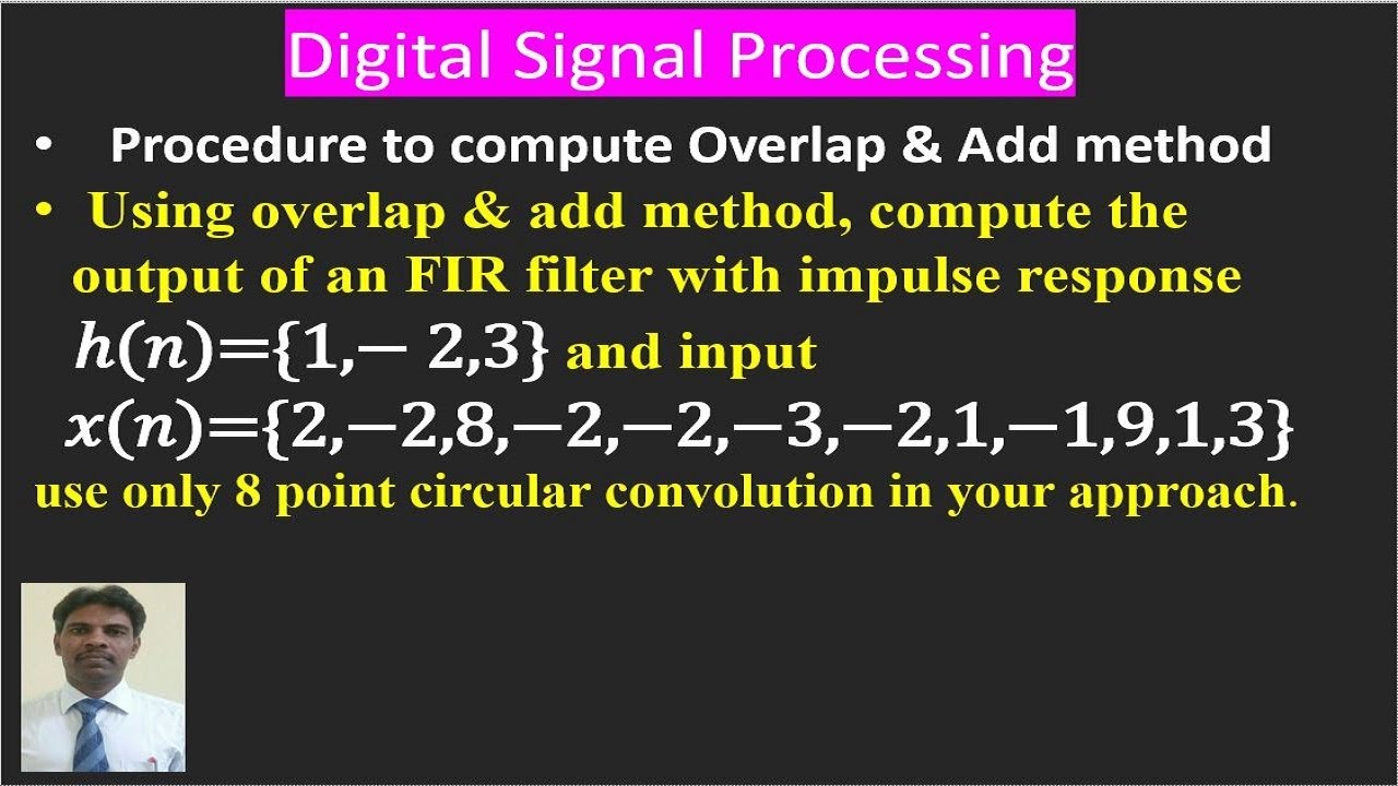 Overlap and Add method - YouTube
