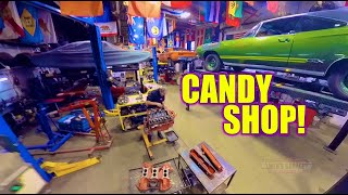 Garage BURSTING With Power  Nick's Muscle Car Candy Shop