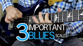 Three Must-Know Blues Scales chords