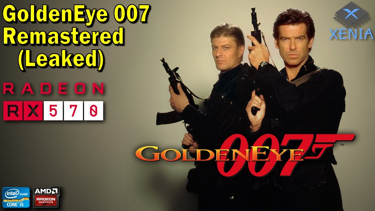 XBOX 360 GOLDENEYE 007 Remaster XBLA on PC XENIA Emulator 60fps