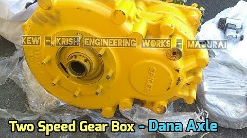 Ajax | Argo 4000 | Two Speed Gear Box | Spicer | Dana Axle | Concrete Mixer