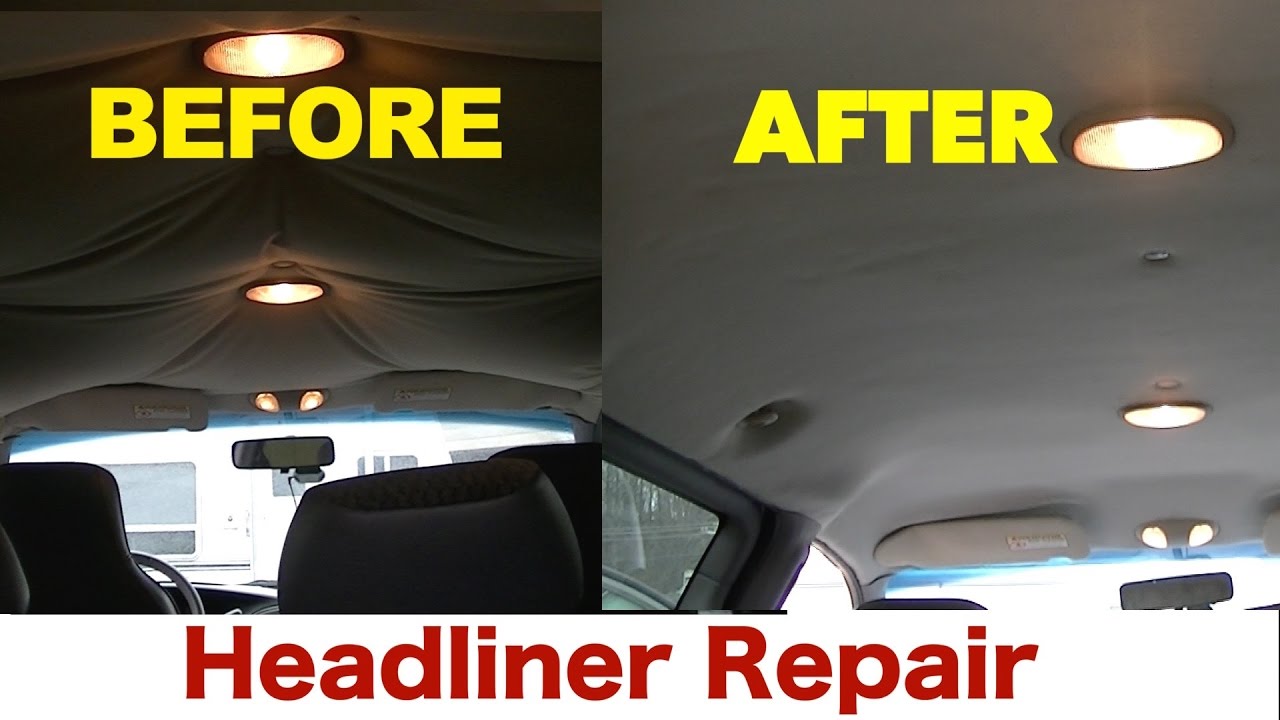 How To Fix Drooping Headliner