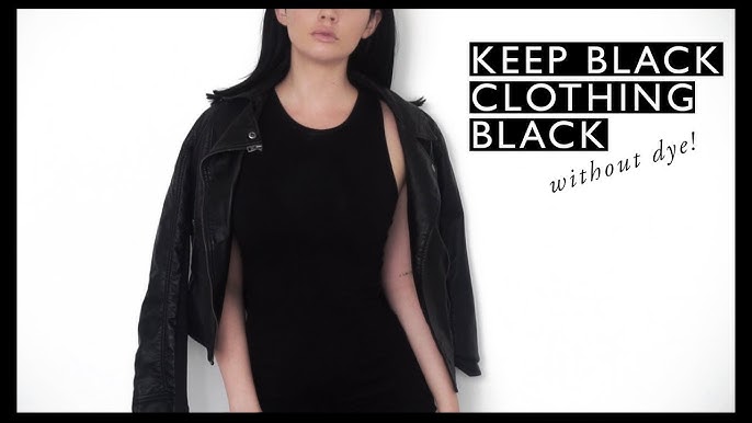How To Revive Faded Black Clothes