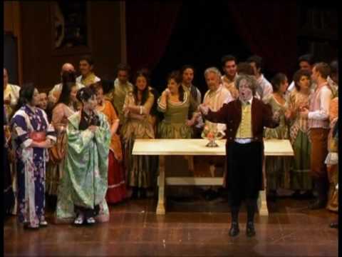 Carlo Torriani sings "Bella cosa, amici cari" from...