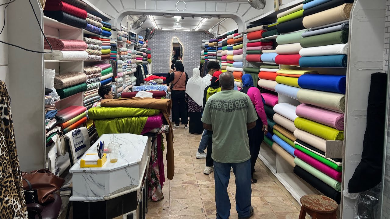 القماش الصيفى بجميع أنواعه وخصم واسعار خاصه لكل حبايب وفاء ❤️ مع وفاء محمد