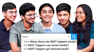 Neet Toppers Answer Most Searched Questions About Neet Ft Jahnavi Akanksha Dhruv Mrinal Haziq