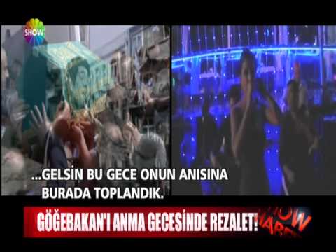 Murat Göğebakan gecesinde rezalet