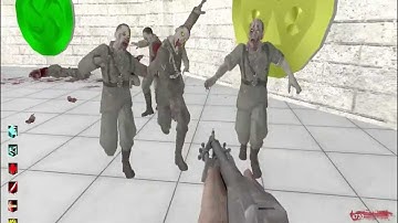 custom zombie map - TEMPLE OF TIME - very short video