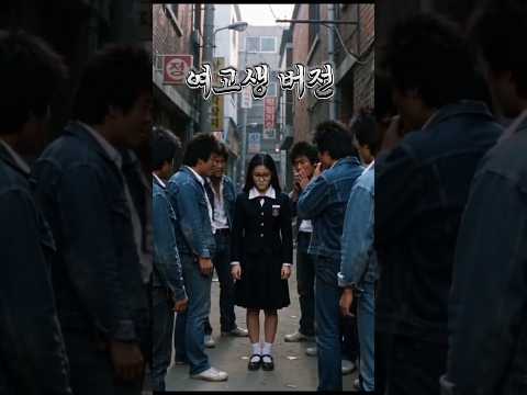 [사이다] ai로 상상하는,겉모습만 보고 깝치면 안 되는 80년대 숨은 고수들