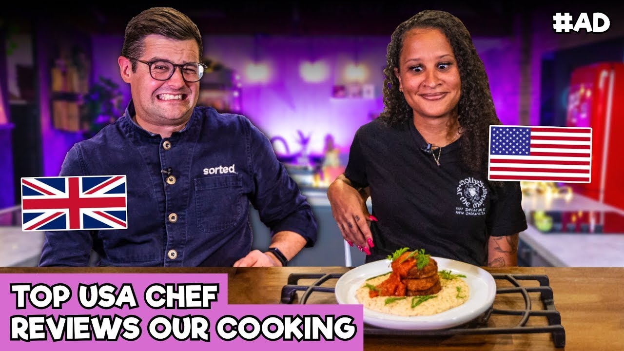 USA Chef HONESTLY Reviews our Southern Cooking!!   Sorted Special Ep 2/2