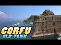 Corfu/Kerkyra Old Town Greece (4K)