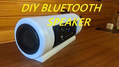 DIY Bluetooth Speaker - 3D Printed with Anycubic Mega X