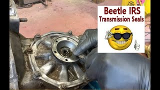 VW Beetle - Super Beetle IRS Transmisson Seals Beetle Axle Seals - DIY Its Easy - Final Drive Seals