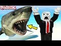 &quot;JAWS SHARK ATTACK&quot; (Roblox Jaws Movie, Roblox Shark Attack, Roblox Shark Bite, Megalodon Shark)