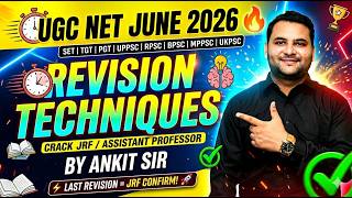 Famous UGC NET June 2026 Revision Strategy | Stop Wasting Time! | Revise Fast & Remember Longer | Ankit Sir Profile