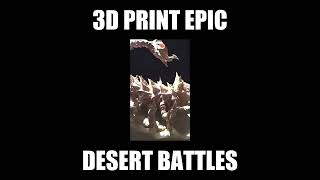 30 Desert STL Miniatures for Tabletop RPGs