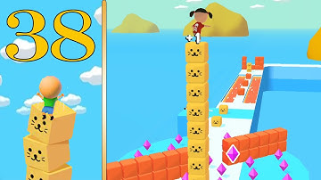 Cube Surfer! (IOS/Android) Gameplay Walkthrough All Levels Eps 38 #Shorts